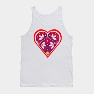 Folk Heart 3 Tank Top